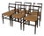 Vintage Lightweight Chairs by Gio Ponti for Cassina, 1950s, Set of 6 For Sale
