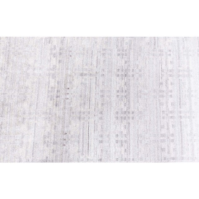 Early 21st Century Contemporary Terra Runner – Modern Undyed Wool Rug by Doris Leslie Blau For Sale - Image 5 of 8