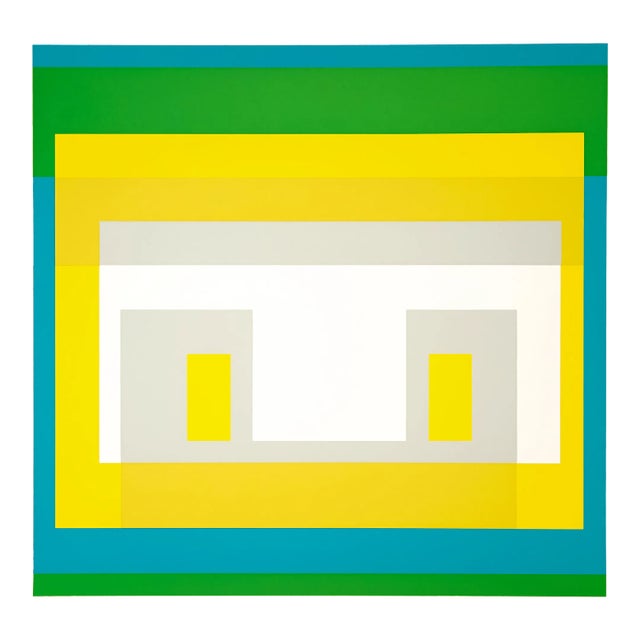 Josef Albers "Formulation : Articulation" Portfolio I Folder 28, Left Side Print For Sale