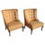 1950s Hollywood Regency Button Tufted Slipper Chairs - a Pair For Sale In Houston - Image 6 of 6
