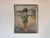 1970s Vintage Figurative Child With Ice Cream Oil on Canvas Painting by Nelly Alvarez For Sale - Image 9 of 12