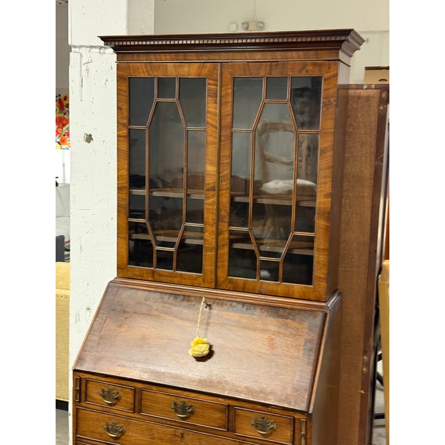 Vintage English Style Secretary For Sale In San Francisco - Image 6 of 12