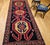 Antique Northwest Runner Rug, Hand-Knotted Wool, Geometric Medallions Pattern, 4x10, Navy & Red For Sale - Image 4 of 18
