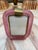 Murano Pink Murano Glass Picture Frame For Sale - Image 4 of 6