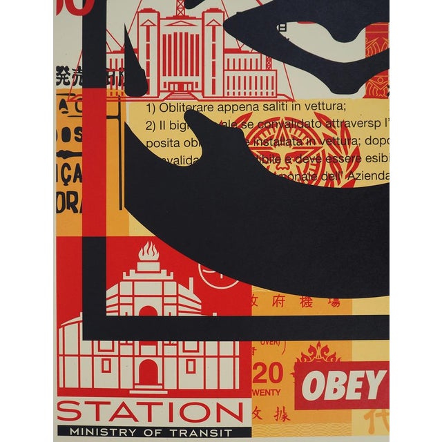 Shepard Fairey, Face Collage III, Lithograph For Sale - Image 5 of 8