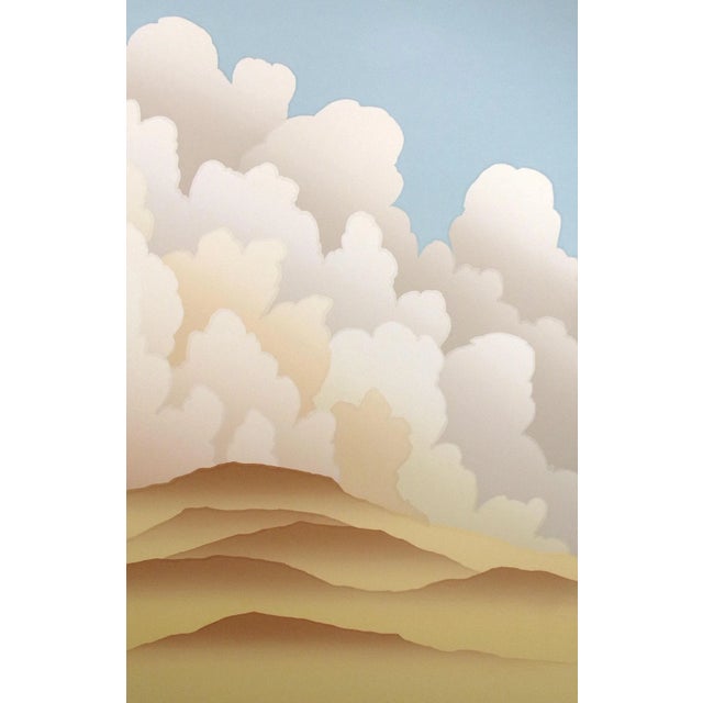 1980s Jim Boutwell "Prairie Bluffs I" Hand Signed Fine Art Serigraph For Sale In Denver - Image 6 of 7