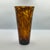 Italian 1970s Italian Murano Hand-Blown Glass Leopard Pattern Flared Vase For Sale - Image 3 of 7