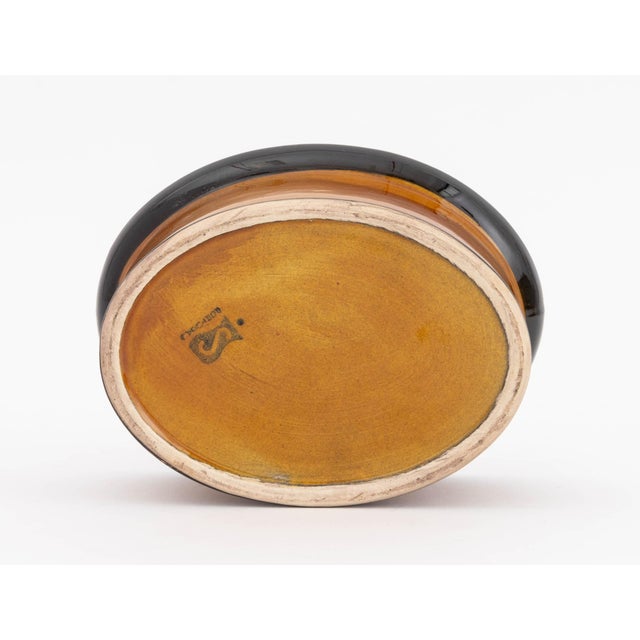 Polychrome Glazed Ceramic Game Pie Dishes, 2 For Sale - Image 12 of 13