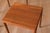 1960s Danish Modern Solid Teak Set of Nesting End Tables by h.w. Klein for Bramin For Sale - Image 5 of 17