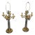 Hollywood Regency Underwriter Laboratories 4 Arm Candelabra Style Lamps/aPair For Sale