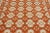 Handwoven Vintage Balkan Kilim Rug in Orange, Beige Tribal Geometric Pattern For Sale - Image 4 of 7