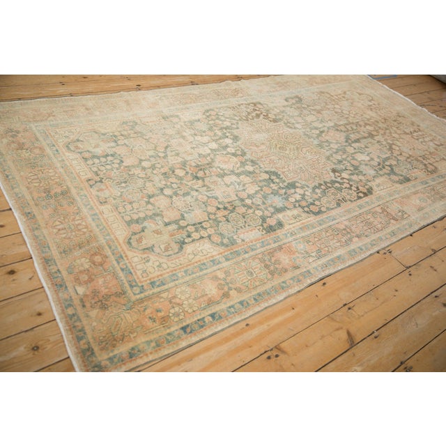 Textile Vintage Fine Distressed Hamadan Rug Runner - 5'7" x 10'10" For Sale - Image 7 of 11