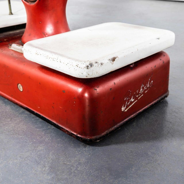 Large Original Shop Weighing Scales, 1950s For Sale - Image 6 of 13