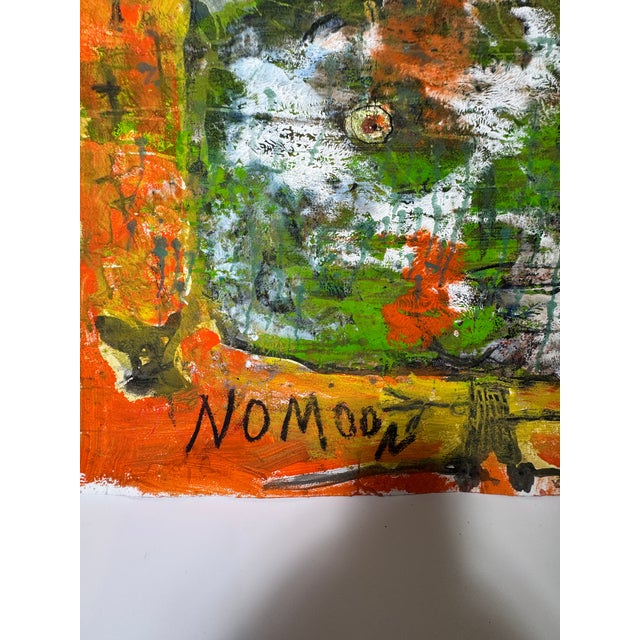 Bruce Burstert " No Moon" Painting For Sale - Image 4 of 5