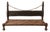 Antique Swat Valley Carved Wood and Rope Charpai Bench For Sale
