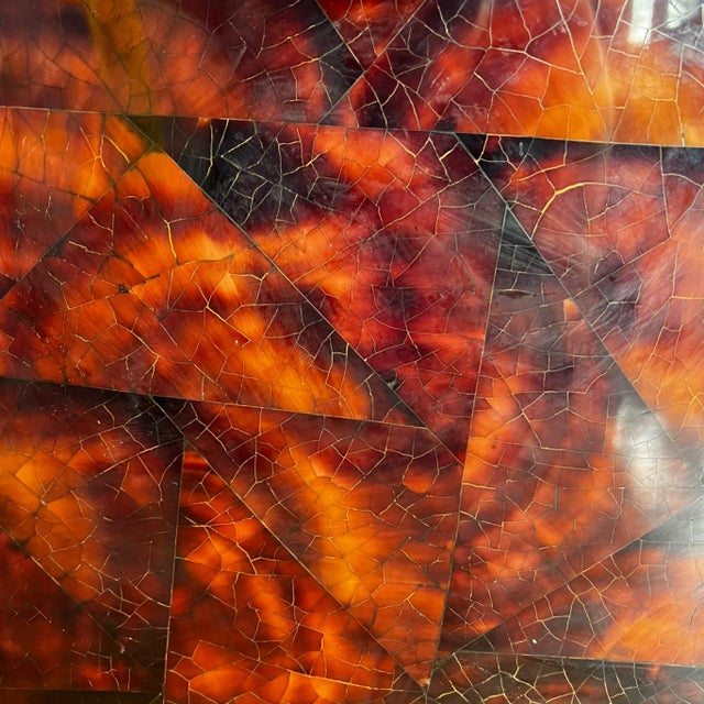 1960s Mid Century Modern Lacquered Table For Sale - Image 11 of 11