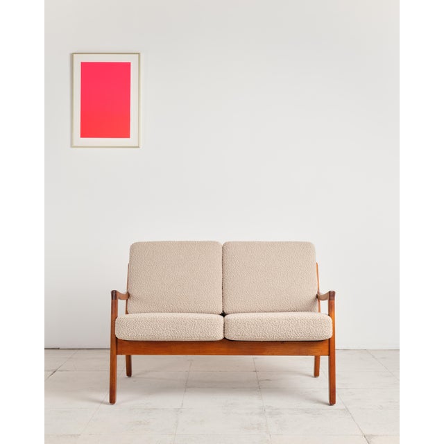 1950s Mid-Century Senator Series Two-Seat Sofa in Teak by Ole Wanscher for France & Søn, 1950s For Sale - Image 5 of 18