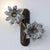 1970s Murano Wall Light Black Flowers - Set of 2 For Sale - Image 14 of 15