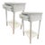 Mid 20th Century Faux Bamboo One-Drawer Nightstands – Pair For Sale - Image 5 of 8