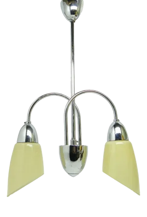 Art Deco Chandelier from Elektroinstala Jilove, Czechoslovakia, 1950s
