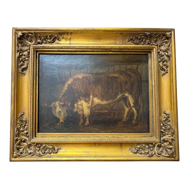 Late 19th Century Original Oil Painting Signed Rosa Bonheur For Sale