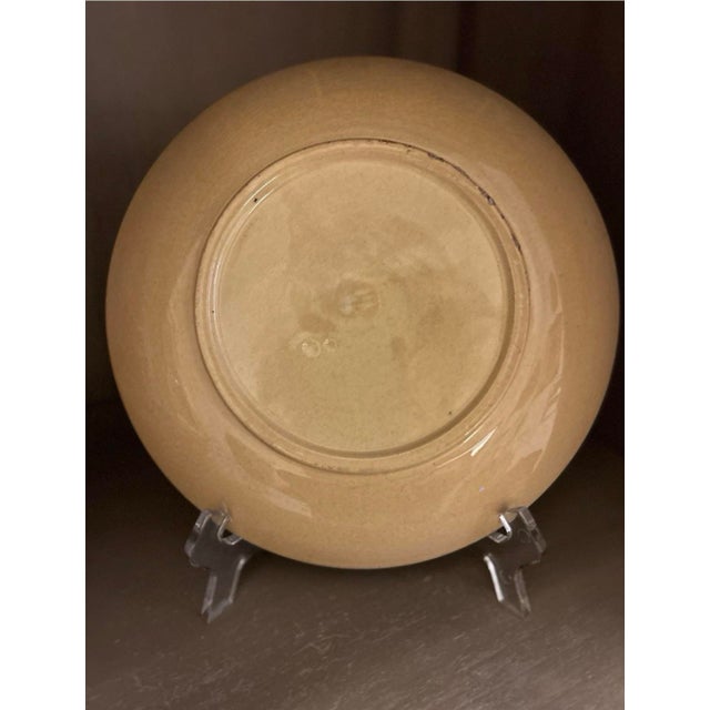 Rustic European Minton Majolica Earthenware Zodiac Plate Set of 8 Late 1800’s Henry Stacey Marks For Sale - Image 3 of 12