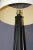1980s Black Lacquered Steel Lamp, 1980 For Sale - Image 5 of 12