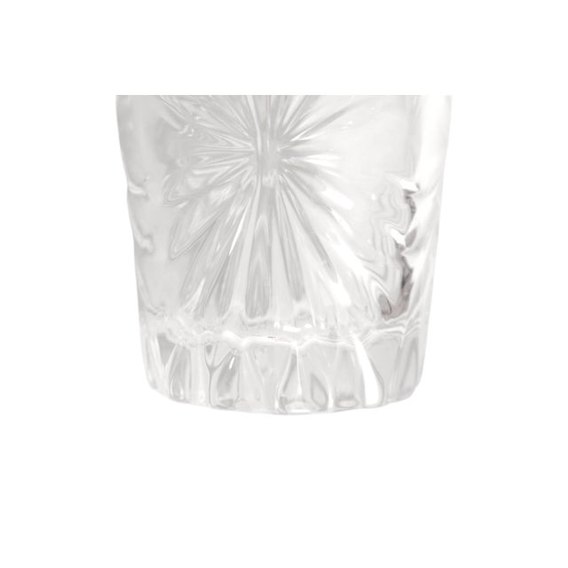 Late 20th Century Cut Glass Shot Glasses - Set of 4 For Sale - Image 4 of 5