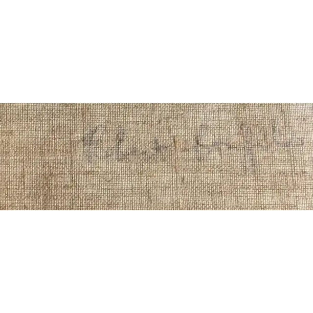 Early French Painting - Red Roofs - Signed For Sale In New York - Image 6 of 8