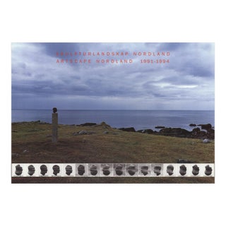 1991 Markus Raetz 'Skulpturelandskap Nordland' Offset Lithograph For Sale