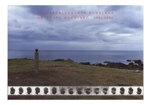 1991 Markus Raetz 'Skulpturelandskap Nordland' Offset Lithograph