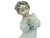 Late 20th Century Lladro Angel With Flute Glazed Porcelain Figurine – Signed & Dated For Sale - Image 6 of 7
