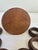 Brown Vintage Wooden Napkin Rings With Stacked Holder, Set of 7 For Sale - Image 8 of 8