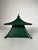 Japanese Japanese Vintage Cast Iron Green Lantern For Sale - Image 3 of 6
