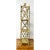 Italian Faux Bamboo Leopard Tole Etagere For Sale - Image 4 of 10