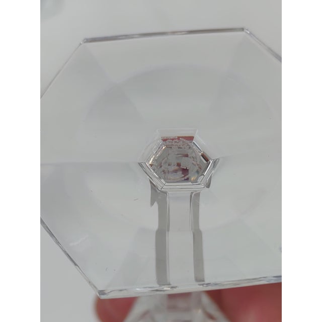 1970s Baccarat Crystal Champagne Flutes Malmaison Model, 1970s, Set of 5 For Sale - Image 5 of 7