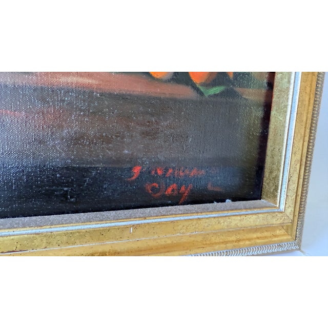 Wood 1960s Mid-Century Modern Dutch Baroque Still Life Painting, Attributed to Bert Beirne For Sale - Image 7 of 13