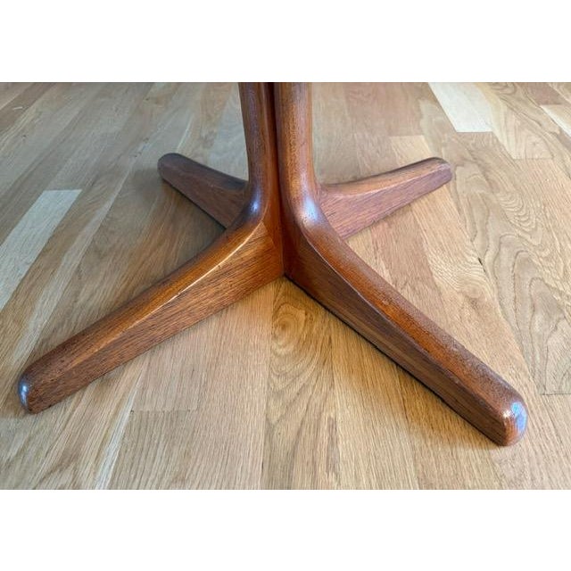 Mid Century Scandinavian Modern Foot Stool in the Style of Lied Mobler For Sale - Image 12 of 18