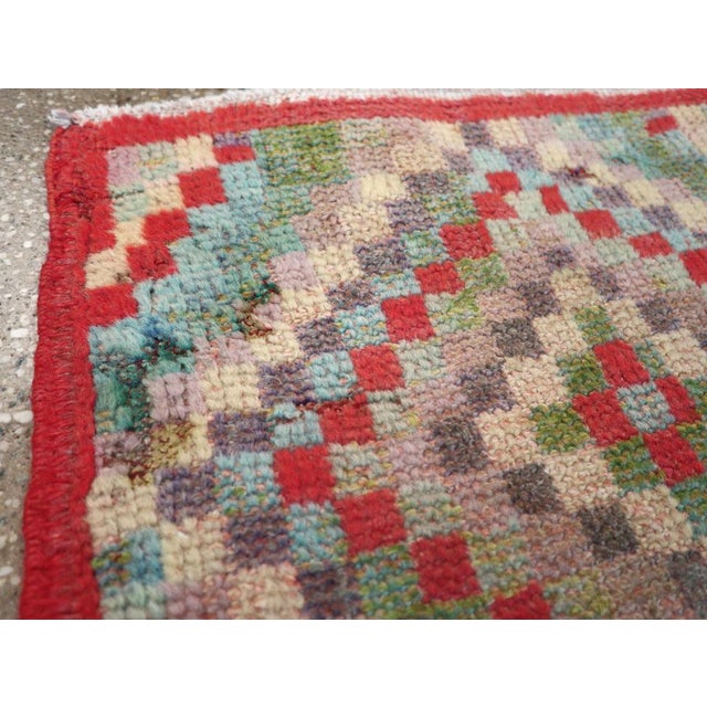 Rustic Galerie Shabab Collection Mid-20th Century Turkish Anatolian Rug For Sale - Image 3 of 6