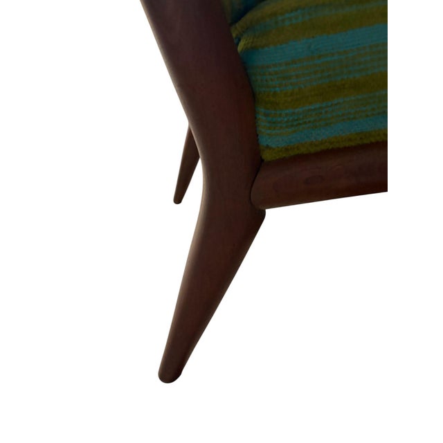 Green t.h. Robsjohn-Gibbings Lounge Chair by Widdicomb,1950 For Sale - Image 8 of 8