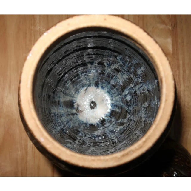 For Sale - 11" tall including Lidded Jar/Urn and Rare. A Rare and Beautiful and One of a Kind Studio Pottery Piece. This...