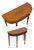 Maitland Smith Adams Satinwood 1 Drawer Console Table For Sale