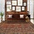 Pasargad DC Rust Antique Serapi Rug For Sale - Image 4 of 4