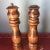 American 1970s Wooden Salt & Pepper Shakers For Sale - Image 3 of 6