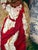 American Needlepoint Vintage Stocking Ornament For Sale - Image 3 of 4