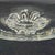 Vintage Steuben Heavy Large Crystal Art Glass Foot Coronet Bowl signed. It is heavy, and it weighs around 4 lbs. The dish...