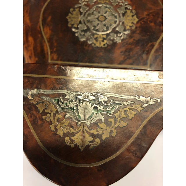 Late 18th Century Antique Burlwood Inlaid Basket For Sale In Chicago - Image 6 of 11