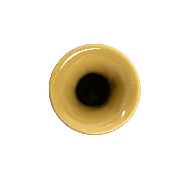 2020s Golden Bee Ceramic Vase- Tall For Sale - Image 5 of 9