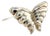 1990s Tiffany & Co Estate Butterfly Brooch Sterling Silver For Sale