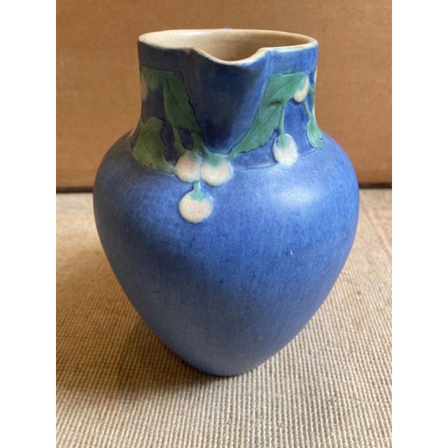 1920s Large Newcomb College Art Pottery Vase (Joseph Meyer, Sadie Irvine, 1927) For Sale - Image 5 of 7